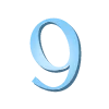 🩵 Эмодзи «Light Sky Font» для Telegram