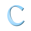 🩵 Эмодзи «Light Sky Font» для Telegram