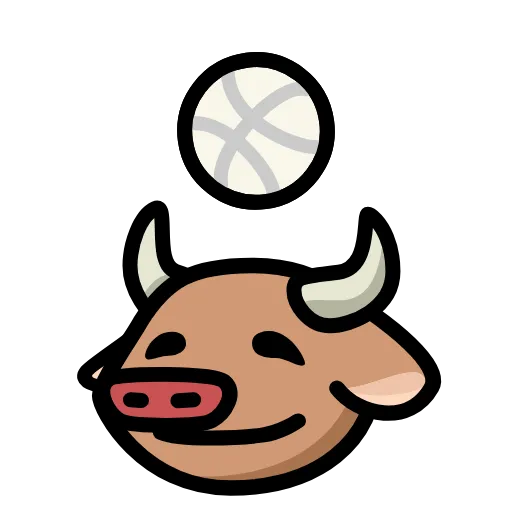 🏐 Стикер «LIHKG Cow» для Telegram