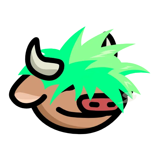 👒 Стикер «LIHKG Cow» для Telegram