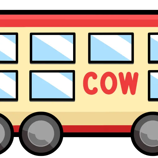 🚌 Стикер «LIHKG Cow» для Telegram