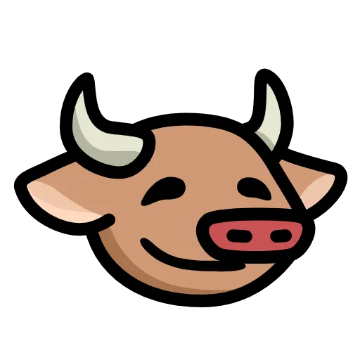 Стикерпак LIHKG Cow для Telegram