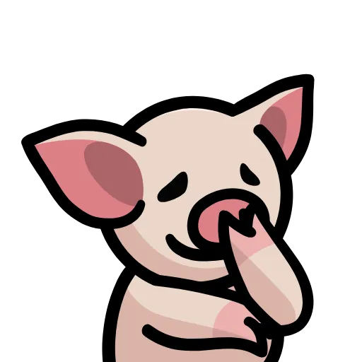 🙊 Стикер «Pig» для Telegram