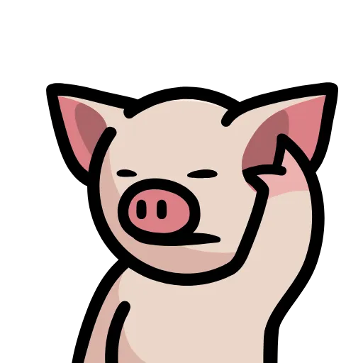 🙉 Стикер «Pig» для Telegram