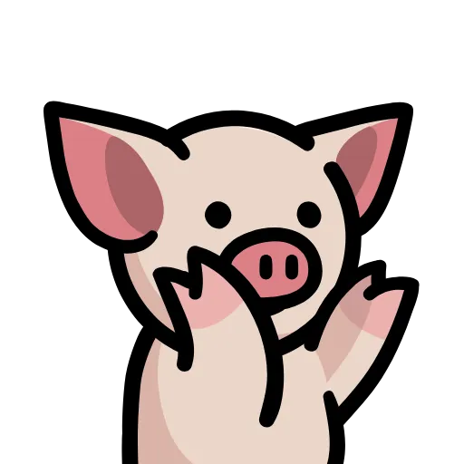 👏 Стикер «Pig» для Telegram