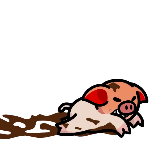 ☠ Стикер «Pig» для Telegram
