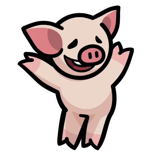💃 Стикер «Pig» для Telegram