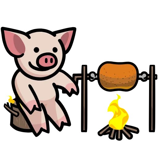 🍖 Стикер «Pig» для Telegram