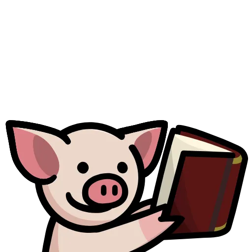 📕 Стикер «Pig» для Telegram