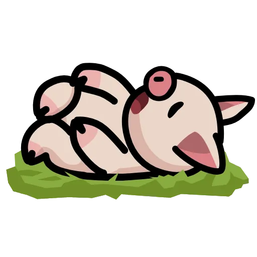 🌱 Стикер «Pig» для Telegram