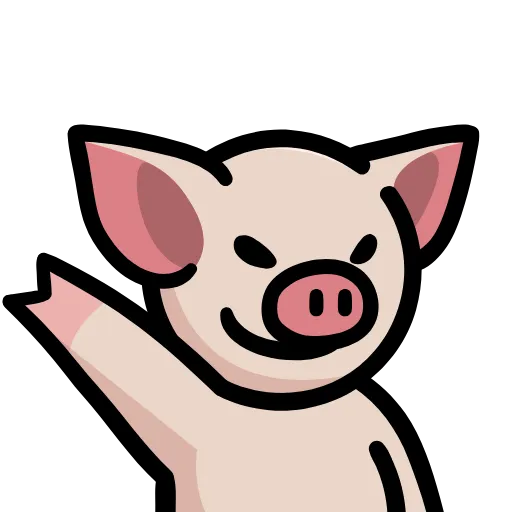 👋 Стикер «Pig» для Telegram