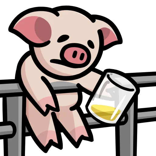 🍺 Стикер «Pig» для Telegram