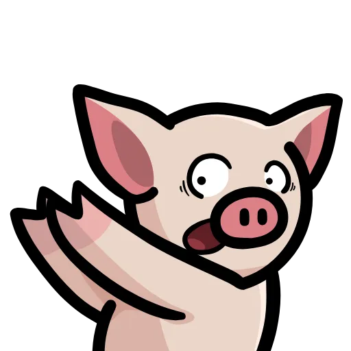 😧 Стикер «Pig» для Telegram