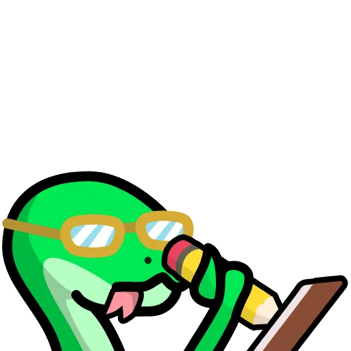 ✏️ Стикер «LIHKG Snake» для Telegram