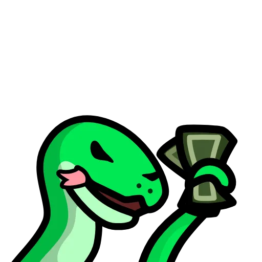 💸 Стикер «LIHKG Snake» для Telegram