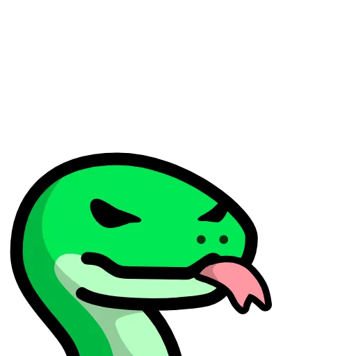 Стикерпак LIHKG Snake для Telegram