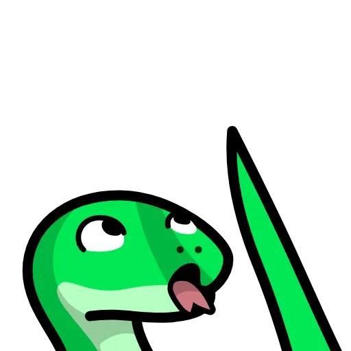 😲 Стикер «LIHKG Snake» для Telegram