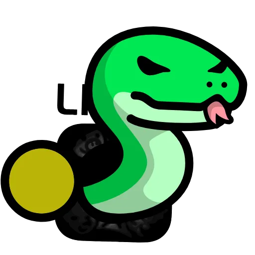 🔥 Стикер «LIHKG Snake» для Telegram