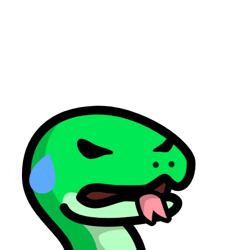 😧 Стикер «LIHKG Snake» для Telegram