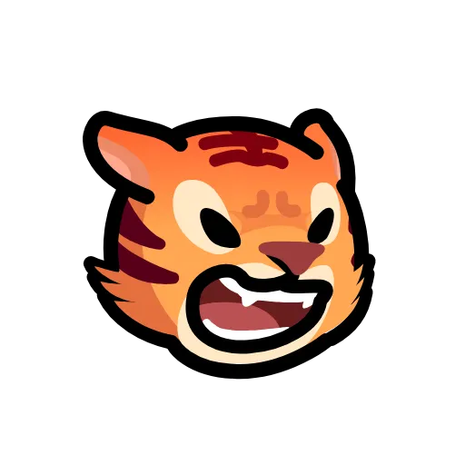 😡 Стикер «LIHKG Tiger» для Telegram