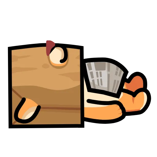 🛏 Стикер «LIHKG Tiger» для Telegram