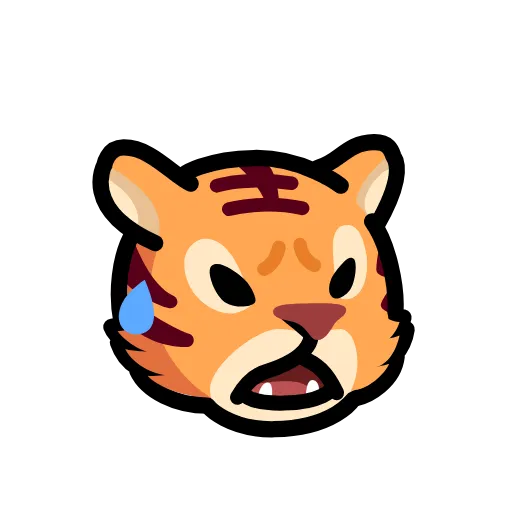✋ Стикер «LIHKG Tiger» для Telegram