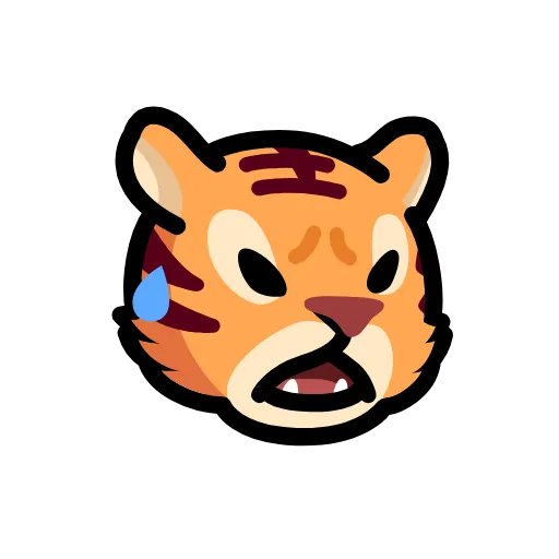 😅 Стикер «LIHKG Tiger» для Telegram