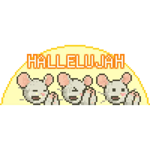 🙏 Стикер «LIHKG Mouse Animated (Unofficial)» для Telegram