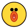 Стикер 42 line emojis