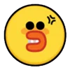 Стикер 44 line emojis
