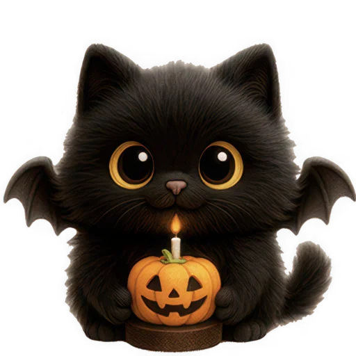 ☺️ Стикер «Черный летучик» для Telegram