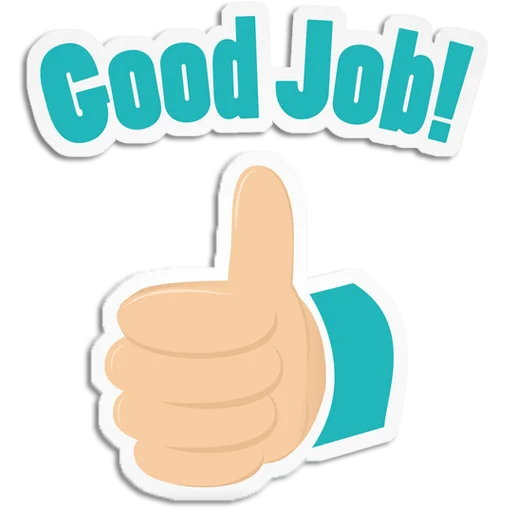 👍 Стикер «Compliment» для Telegram