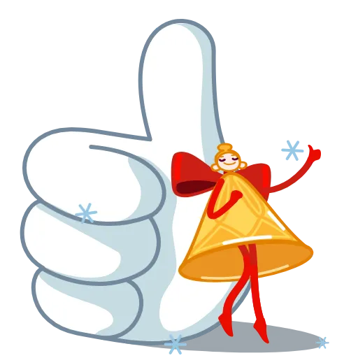 👍 Стикер «Animated Like» для Telegram
