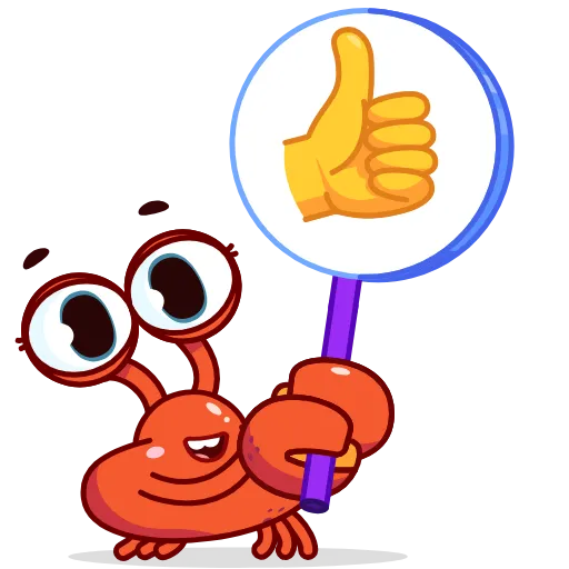 👍 Стикер «Animated Like» для Telegram