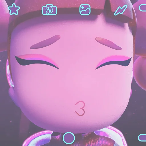 🩷 Стикер «ㅤ ۪ ︶ ݁ ᵗ᷒ᰰ ◟» для Telegram