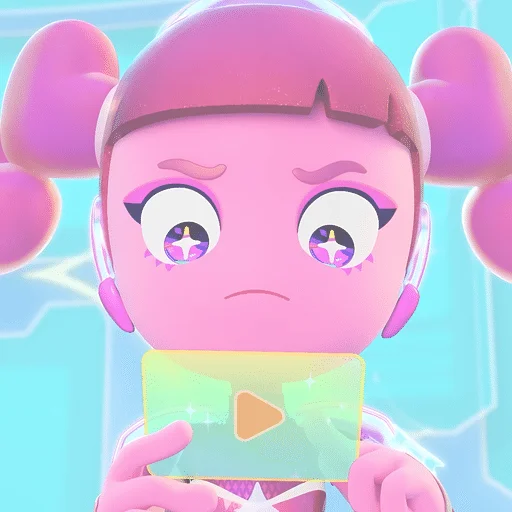 🩷 Стикер «ㅤ ۪ ︶ ݁ ᵗ᷒ᰰ ◟» для Telegram