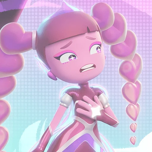 🩷 Стикер «ㅤ ۪ ︶ ݁ ᵗ᷒ᰰ ◟» для Telegram