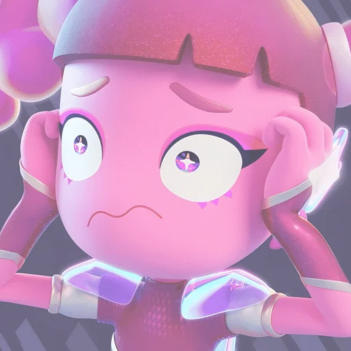 🩷 Стикер «ㅤ ۪ ︶ ݁ ᵗ᷒ᰰ ◟» для Telegram
