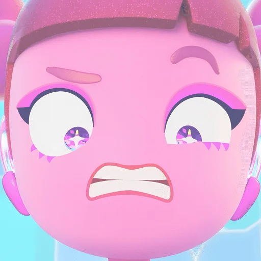🩷 Стикер «ㅤ ۪ ︶ ݁ ᵗ᷒ᰰ ◟» для Telegram