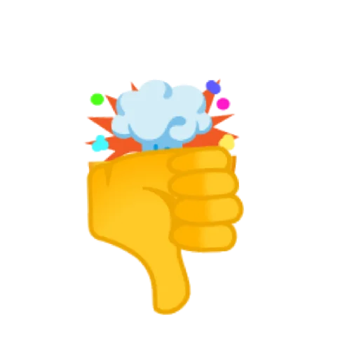 🤯 Стикер «like dislike» для Telegram
