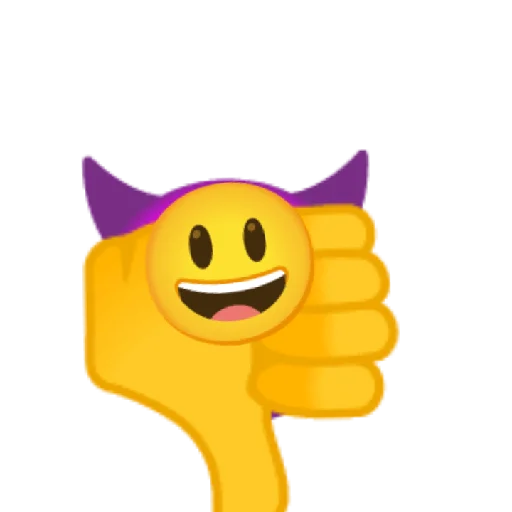 😈 Стикер «like dislike» для Telegram