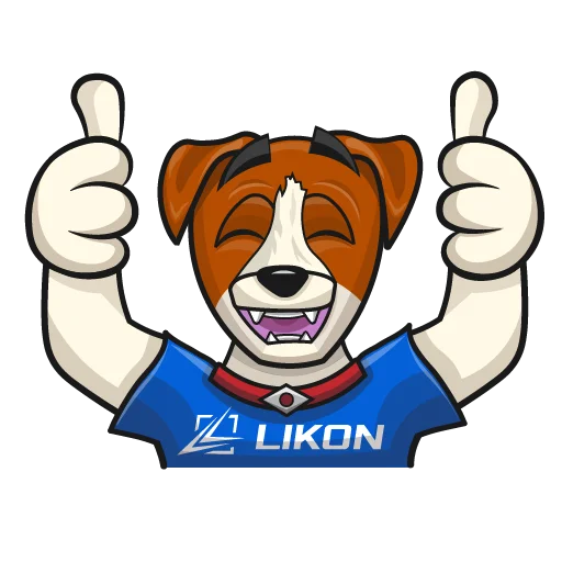 👍 Стикер «LIKON» для Telegram