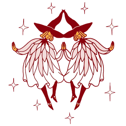 🤩 Стикер «феечка_вжух» для Telegram