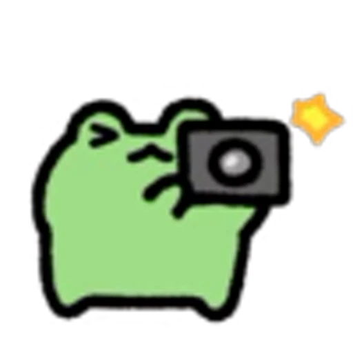 📸 Эмодзи «Little Frog» для Telegram