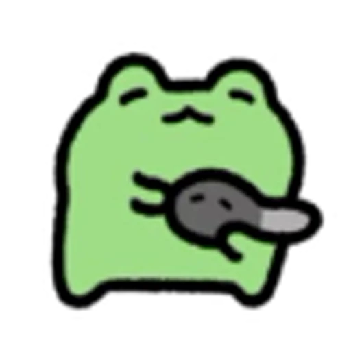 🐸 Эмодзи «Little Frog» для Telegram