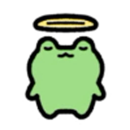 😇 Эмодзи «Little Frog» для Telegram