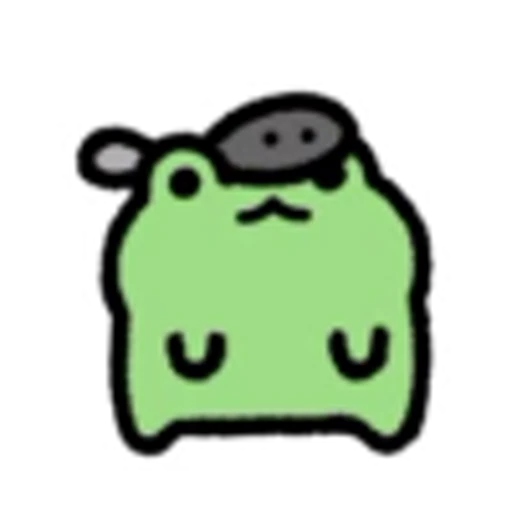 🐸 Эмодзи «Little Frog» для Telegram