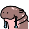 🦛 Эмодзи «Little Hippo» для Telegram