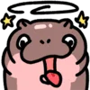 🦛 Эмодзи «Little Hippo» для Telegram