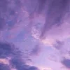 Стикер 5 Сиреневая Эстетика